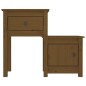 vidaXL Nachttische 2 Stk. Honigbraun 79,5x38x65,5cm Massivholz Kiefer vidaXL Nachttische 2 Stk. Honigbraun 79,5x38x65,5cm Massivholz Kiefer