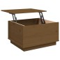 vidaXL Couchtisch Honigbraun 60x50x35 cm Massivholz Kiefer vidaXL Couchtisch Honigbraun 60x50x35 cm Massivholz Kiefer