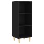 vidaXL Sideboard Schwarz 34,5x32,5x90 cm Holzwerkstoff vidaXL Sideboard Schwarz 34,5x32,5x90 cm Holzwerkstoff