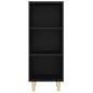 vidaXL Sideboard Schwarz 34,5x32,5x90 cm Holzwerkstoff vidaXL Sideboard Schwarz 34,5x32,5x90 cm Holzwerkstoff