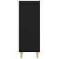 vidaXL Sideboard Schwarz 34,5x32,5x90 cm Holzwerkstoff vidaXL Sideboard Schwarz 34,5x32,5x90 cm Holzwerkstoff