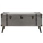 Couchtisch MDF und Aluminium 102 x 51 x 47,5 cm Couchtisch MDF und Aluminium 102 x 51 x 47,5 cm