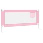 vidaXL Kleinkind-Bettschutzgitter Rosa 190x25 cm Stoff vidaXL Kleinkind-Bettschutzgitter Rosa 190x25 cm Stoff