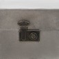 Couchtisch MDF und Aluminium 102 x 51 x 47,5 cm Couchtisch MDF und Aluminium 102 x 51 x 47,5 cm