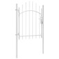 vidaXL Gartentor Stahl 1x1,75 m Weiß vidaXL Gartentor Stahl 1x1,75 m Weiß