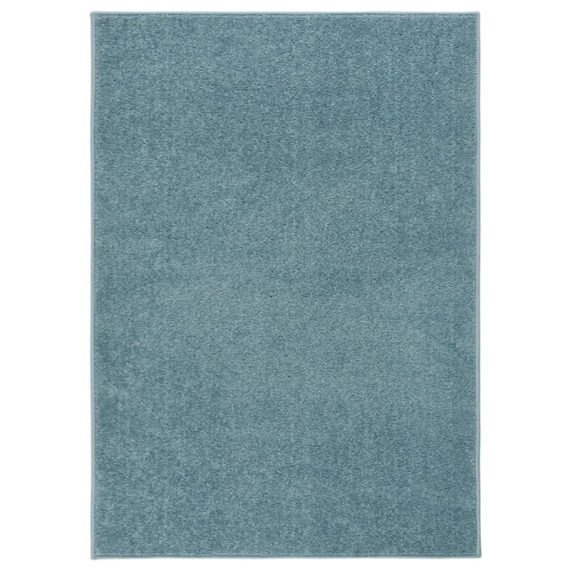 vidaXL Teppich Kurzflor 120x170 cm Blau vidaXL Teppich Kurzflor 120x170 cm Blau