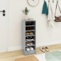 vidaXL Schuhschrank Betongrau 31,5x35x90 cm Holzwerkstoff vidaXL Schuhschrank Betongrau 31,5x35x90 cm Holzwerkstoff