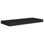 vidaXL Wandregale Schwebend 4 Stk. Schwarz 60x23,5x3,8cm MDF vidaXL Wandregale Schwebend 4 Stk. Schwarz 60x23,5x3,8cm MDF