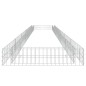 vidaXL Gabionen-Hochbeet Verzinkter Stahl 600x100x20 cm vidaXL Gabionen-Hochbeet Verzinkter Stahl 600x100x20 cm