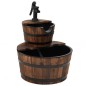 vidaXL Gartenbrunnen mit Pumpe 44,5x44,5x58 cm Massivholz Tanne vidaXL Gartenbrunnen mit Pumpe 44,5x44,5x58 cm Massivholz Tanne