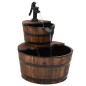 vidaXL Gartenbrunnen mit Pumpe 44,5x44,5x58 cm Massivholz Tanne vidaXL Gartenbrunnen mit Pumpe 44,5x44,5x58 cm Massivholz Tanne