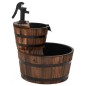 vidaXL Gartenbrunnen mit Pumpe 44,5x44,5x58 cm Massivholz Tanne vidaXL Gartenbrunnen mit Pumpe 44,5x44,5x58 cm Massivholz Tanne