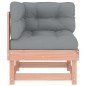 vidaXL Ecksofa mit Kissen Massivholz Douglasie vidaXL Ecksofa mit Kissen Massivholz Douglasie