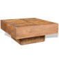 vidaXL Couchtisch Braun Quadratisch Massivholz Mango vidaXL Couchtisch Braun Quadratisch Massivholz Mango