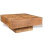 vidaXL Couchtisch Braun Quadratisch Massivholz Mango vidaXL Couchtisch Braun Quadratisch Massivholz Mango