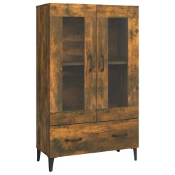 vidaXL Highboard Räuchereiche 70x31x115 cm Holzwerkstoff