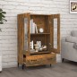 vidaXL Highboard Räuchereiche 70x31x115 cm Holzwerkstoff vidaXL Highboard Räuchereiche 70x31x115 cm Holzwerkstoff
