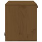 vidaXL Wandschrank Honigbraun 40x30x35 cm Massivholz Kiefer vidaXL Wandschrank Honigbraun 40x30x35 cm Massivholz Kiefer