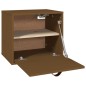 vidaXL Wandschrank Honigbraun 40x30x35 cm Massivholz Kiefer vidaXL Wandschrank Honigbraun 40x30x35 cm Massivholz Kiefer