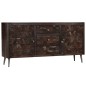 vidaXL Sideboard Altholz Massiv 160x40x80 cm vidaXL Sideboard Altholz Massiv 160x40x80 cm