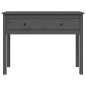 vidaXL Konsolentisch Grau 100x35x75 cm Massivholz Kiefer vidaXL Konsolentisch Grau 100x35x75 cm Massivholz Kiefer