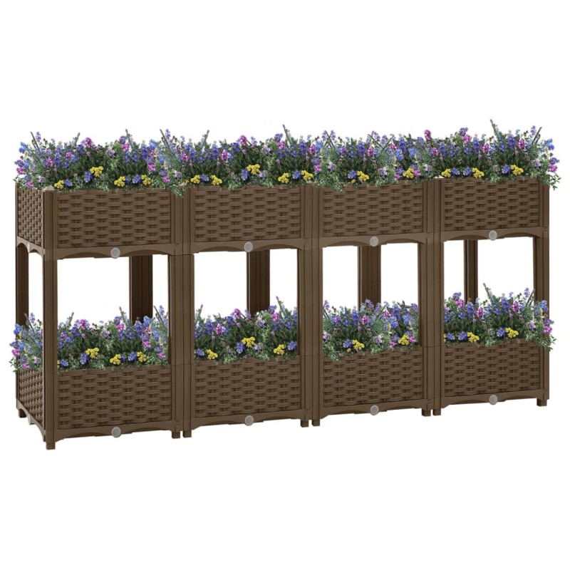vidaXL Hochbeet 160x40x71 cm Polypropylen vidaXL Hochbeet 160x40x71 cm Polypropylen