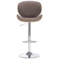 vidaXL Barhocker Taupe Stoff vidaXL Barhocker Taupe Stoff
