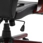 vidaXL Bürostuhl Schwarz Kunstleder vidaXL Bürostuhl Schwarz Kunstleder