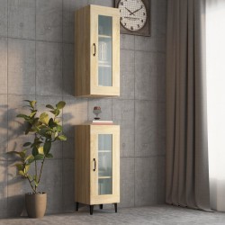 vidaXL Hängeschrank Sonoma-Eiche 34,5x34x90 cm