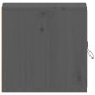 vidaXL Wandschränke 2 Stk. Grau 31,5x30x30 cm Massivholz Kiefer vidaXL Wandschränke 2 Stk. Grau 31,5x30x30 cm Massivholz Kiefer