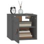 vidaXL Wandschränke 2 Stk. Grau 31,5x30x30 cm Massivholz Kiefer vidaXL Wandschränke 2 Stk. Grau 31,5x30x30 cm Massivholz Kiefer