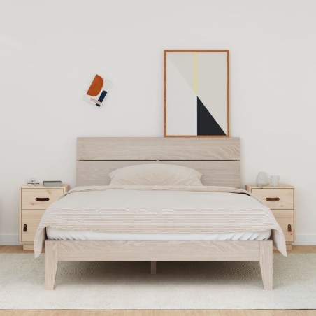 vidaXL Nachttische 2 Stk. 40x34x35 cm Massivholz Kiefer