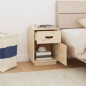 vidaXL Nachttische 2 Stk. 40x34x35 cm Massivholz Kiefer vidaXL Nachttische 2 Stk. 40x34x35 cm Massivholz Kiefer