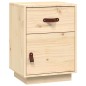 vidaXL Nachttische 2 Stk. 40x34x35 cm Massivholz Kiefer vidaXL Nachttische 2 Stk. 40x34x35 cm Massivholz Kiefer