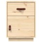 vidaXL Nachttische 2 Stk. 40x34x35 cm Massivholz Kiefer vidaXL Nachttische 2 Stk. 40x34x35 cm Massivholz Kiefer