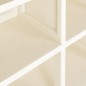 vidaXL Kunststoffschrank 79x43x125 cm Holzdesign Angora-Weiß vidaXL Kunststoffschrank 79x43x125 cm Holzdesign Angora-Weiß