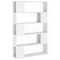 vidaXL Bücherregal Raumteiler Weiß 100x24x155 cm Holzwerkstoff vidaXL Bücherregal Raumteiler Weiß 100x24x155 cm Holzwerkstoff