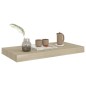 vidaXL Schwebendes Wandregal Eichefarben 50x23x3,8 cm MDF vidaXL Schwebendes Wandregal Eichefarben 50x23x3,8 cm MDF
