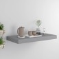 vidaXL Schwebendes Wandregal Grau 50x23x3,8 cm MDF vidaXL Schwebendes Wandregal Grau 50x23x3,8 cm MDF