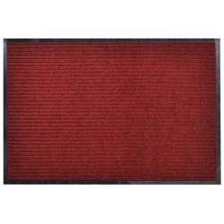 Rote PVC Türmatte 90 x  120 cm