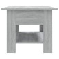 vidaXL Couchtisch Grau Sonoma 102x55x42 cm Holzwerkstoff vidaXL Couchtisch Grau Sonoma 102x55x42 cm Holzwerkstoff