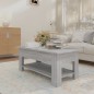 vidaXL Couchtisch Grau Sonoma 102x55x42 cm Holzwerkstoff vidaXL Couchtisch Grau Sonoma 102x55x42 cm Holzwerkstoff