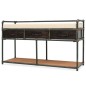 Aufbewahrungsbank mit Kissen 107,5 x 34,5 x 59 cm Aufbewahrungsbank mit Kissen 107,5 x 34,5 x 59 cm