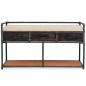 Aufbewahrungsbank mit Kissen 107,5 x 34,5 x 59 cm Aufbewahrungsbank mit Kissen 107,5 x 34,5 x 59 cm