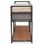 Aufbewahrungsbank mit Kissen 107,5 x 34,5 x 59 cm Aufbewahrungsbank mit Kissen 107,5 x 34,5 x 59 cm