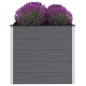 vidaXL Garten-Hochbeet WPC 100x100x91 cm Grau vidaXL Garten-Hochbeet WPC 100x100x91 cm Grau