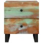 vidaXL Nachttisch 40x33x46 cm Altholz Massiv vidaXL Nachttisch 40x33x46 cm Altholz Massiv