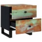 vidaXL Nachttisch 40x33x46 cm Altholz Massiv vidaXL Nachttisch 40x33x46 cm Altholz Massiv