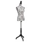 Damenbüste Schneiderpuppe Torso Schwarz Weiß Damenbüste Schneiderpuppe Torso Schwarz Weiß