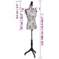 Damenbüste Schneiderpuppe Torso Schwarz Weiß Damenbüste Schneiderpuppe Torso Schwarz Weiß